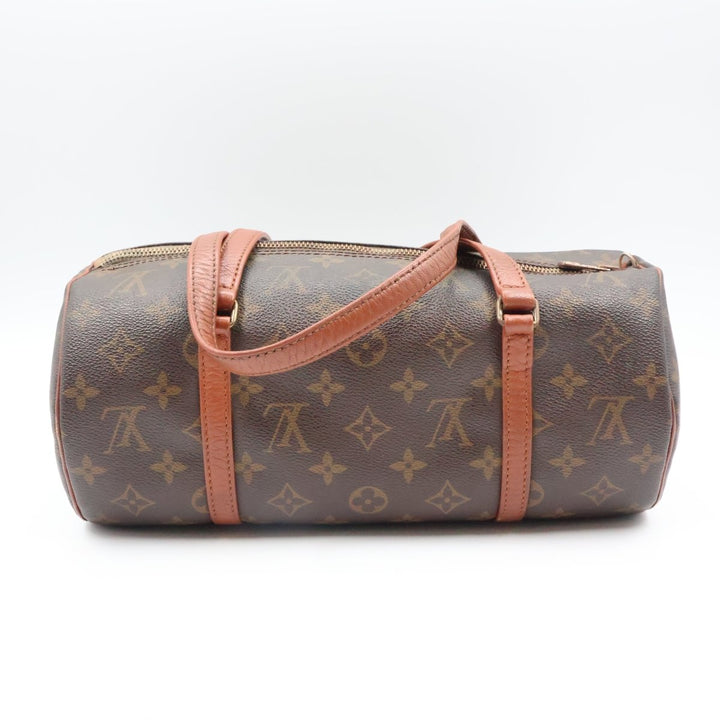 Louis Vuitton Vintage Brown Monogram Papillon 30 Handbag - Lux Central