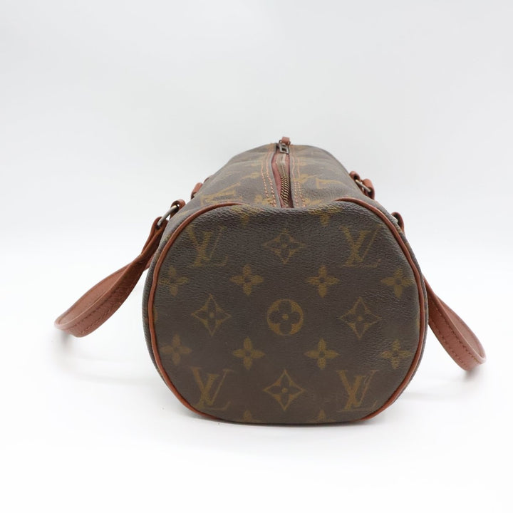 Louis Vuitton Vintage Brown Monogram Papillon 30 Handbag - Lux Central