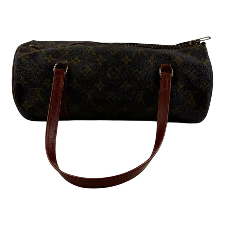 Louis Vuitton Vintage Brown Monogram Papillon 30 Handbag - Lux Central