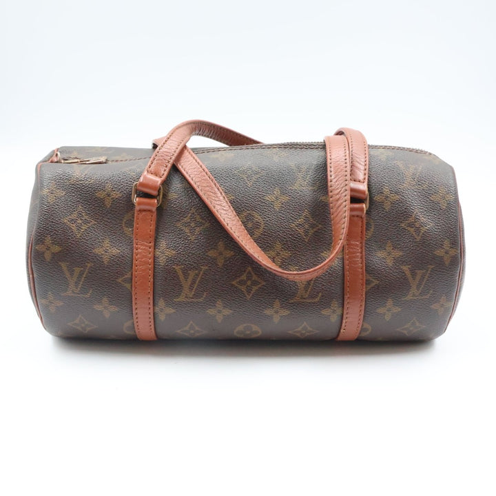 Louis Vuitton Vintage Brown Monogram Papillon 30 Handbag - Lux Central