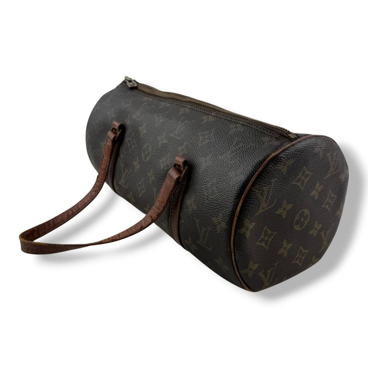 Louis Vuitton Vintage Brown Monogram Papillon 30 Handbag - Lux Central