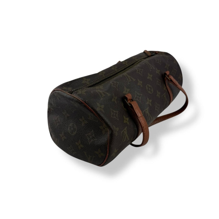 Louis Vuitton Vintage Brown Monogram Papillon 30 Handbag - Lux Central