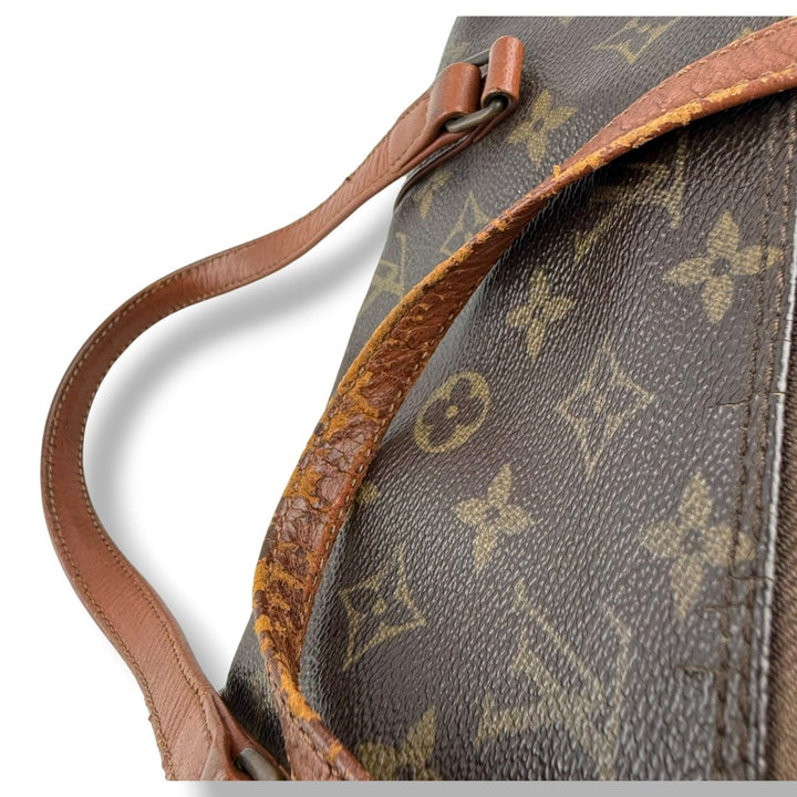 Louis Vuitton Vintage Brown Monogram Papillon 30 Handbag - Lux Central