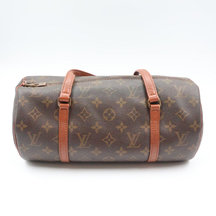 Louis Vuitton Vintage Brown Monogram Papillon 30 Handbag - Lux Central