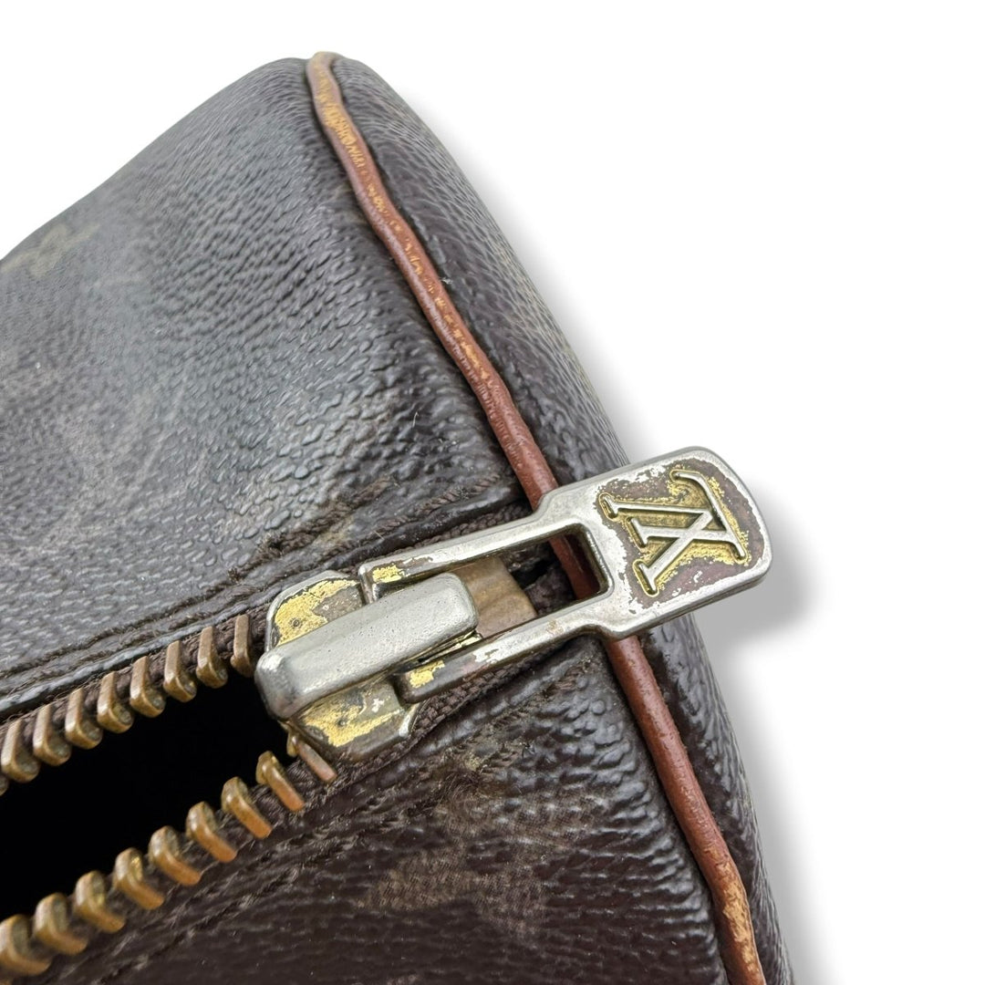 Louis Vuitton Vintage Brown Monogram Papillon 30 Handbag - Lux Central
