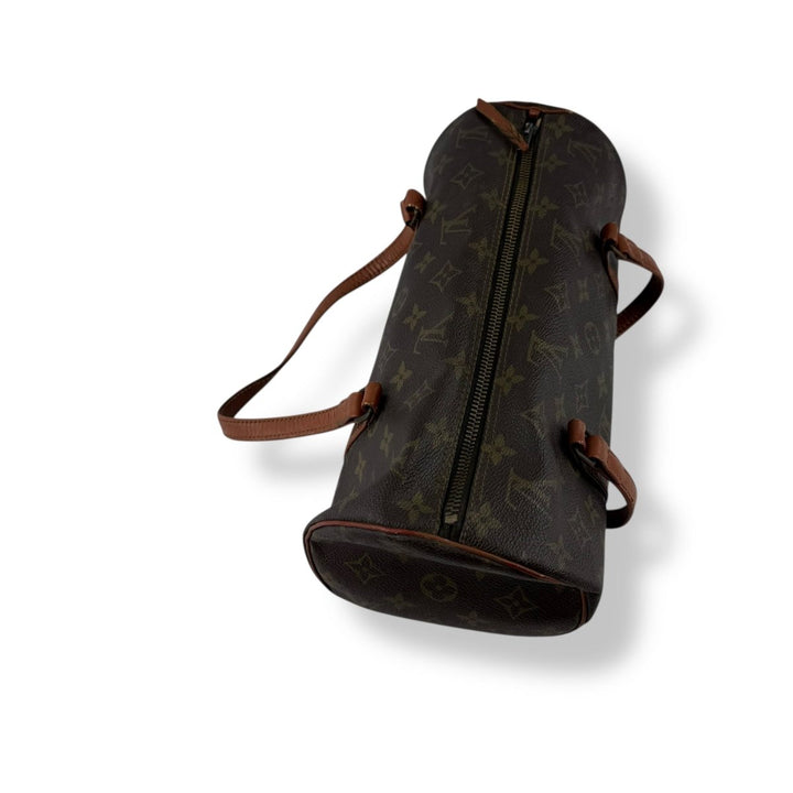 Louis Vuitton Vintage Brown Monogram Papillon 30 Handbag - Lux Central