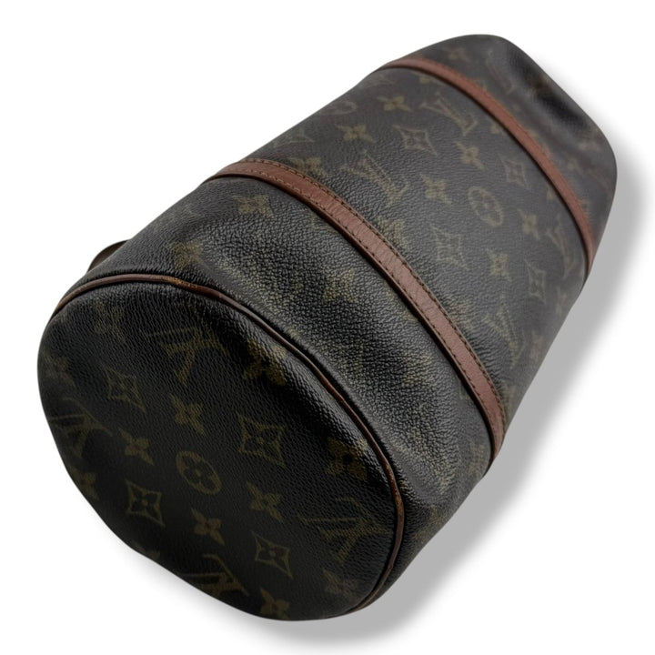 Louis Vuitton Vintage Brown Monogram Papillon 30 Handbag - Lux Central