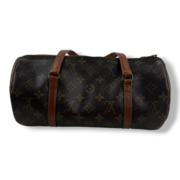 Louis Vuitton Vintage Brown Monogram Papillon 30 Handbag - Lux Central