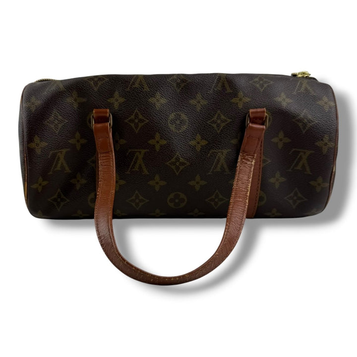 Louis Vuitton Vintage Brown Monogram Papillon 30 Handbag - Lux Central