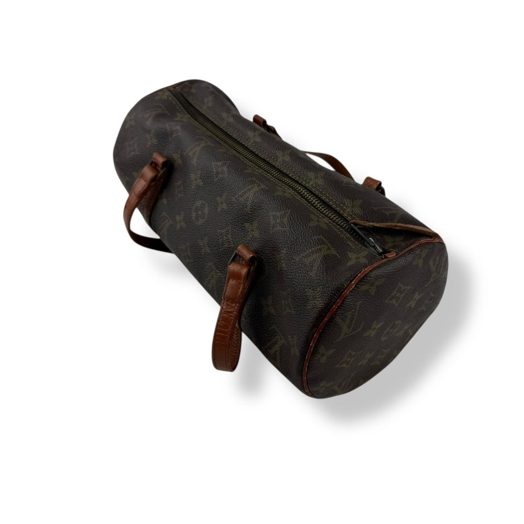 Louis Vuitton Vintage Brown Monogram Papillon 30 Handbag - Lux Central