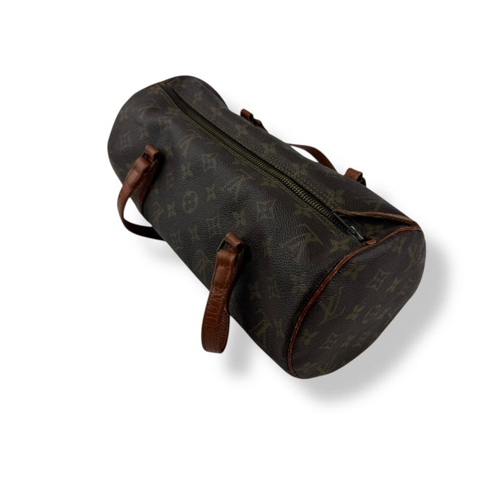 Louis Vuitton Vintage Brown Monogram Papillon 30 Handbag - Lux Central