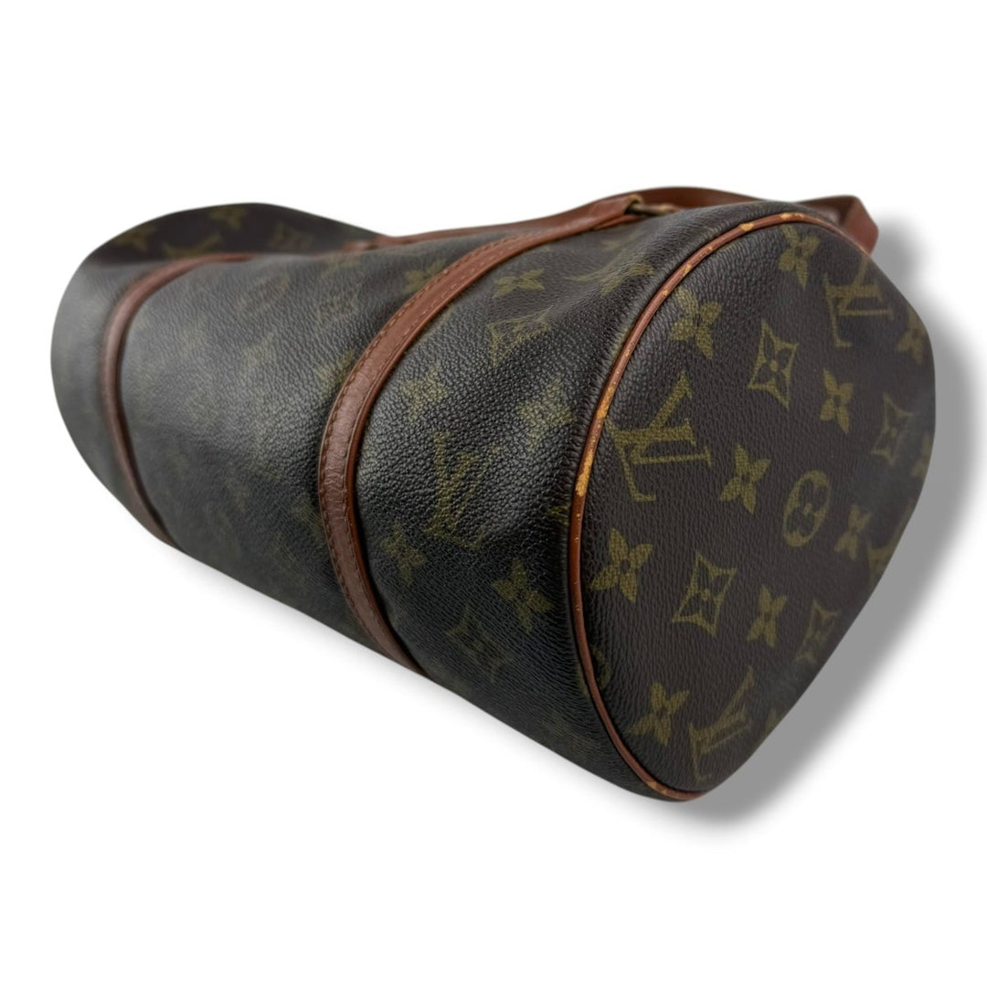 Louis Vuitton Vintage Brown Monogram Papillon 30 Handbag - Lux Central