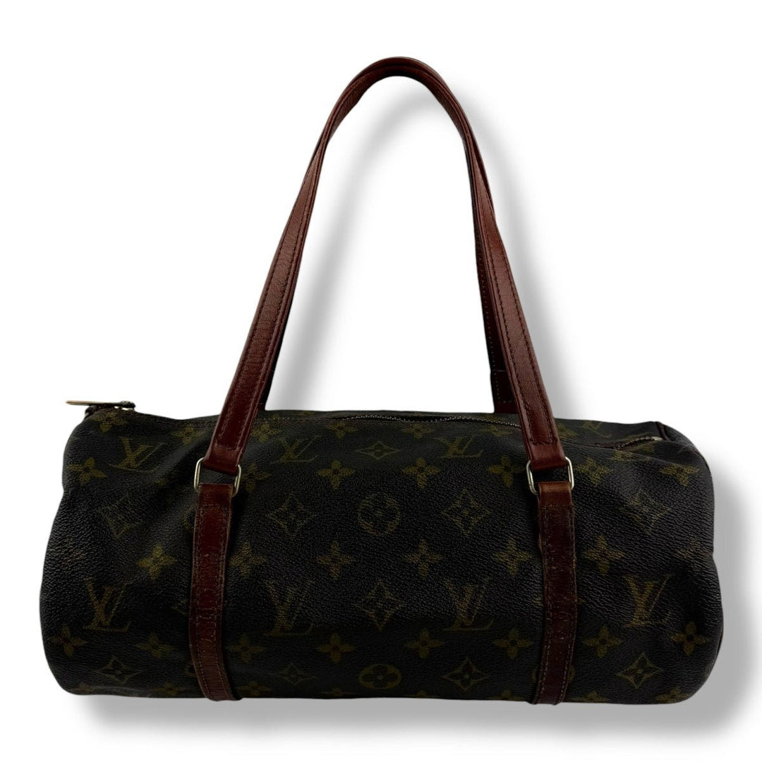 Louis Vuitton Vintage Brown Monogram Papillon 30 Handbag - Lux Central