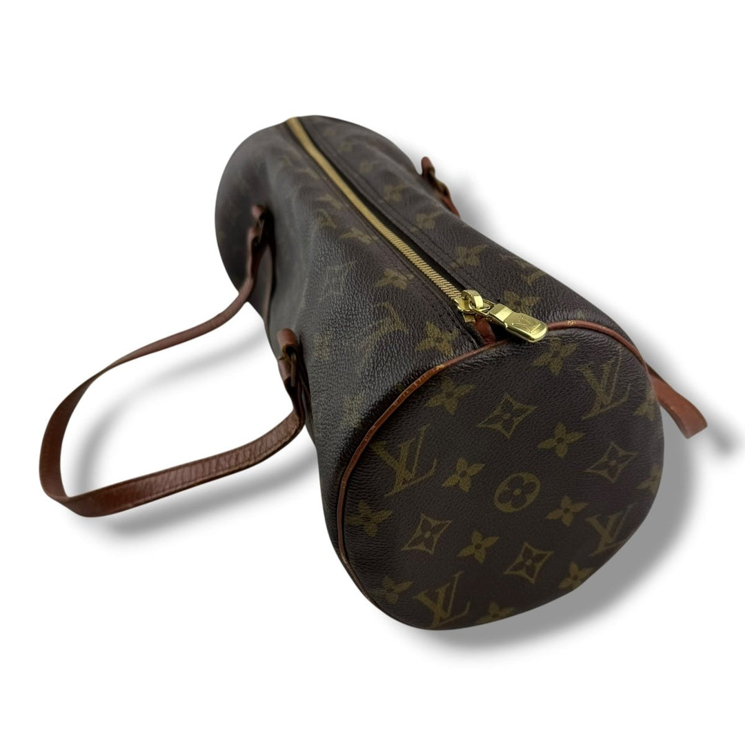 Louis Vuitton Vintage Brown Monogram Papillon 30 Handbag - Lux Central