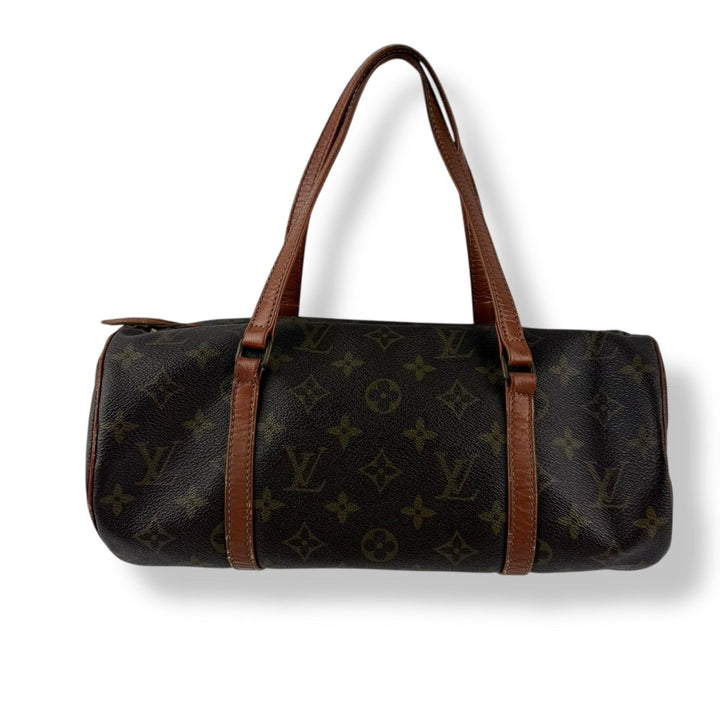 Louis Vuitton Vintage Brown Monogram Papillon 30 Handbag - Lux Central