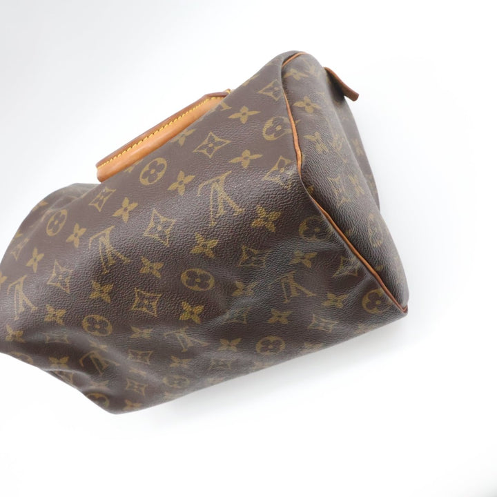 Louis Vuitton Vintage Brown Monogram Speedy 25 Handbag - Lux Central