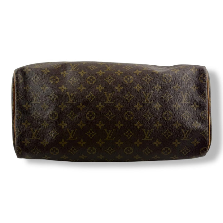 Louis Vuitton Vintage Brown Monogram Speedy 40 Handbag - Lux Central