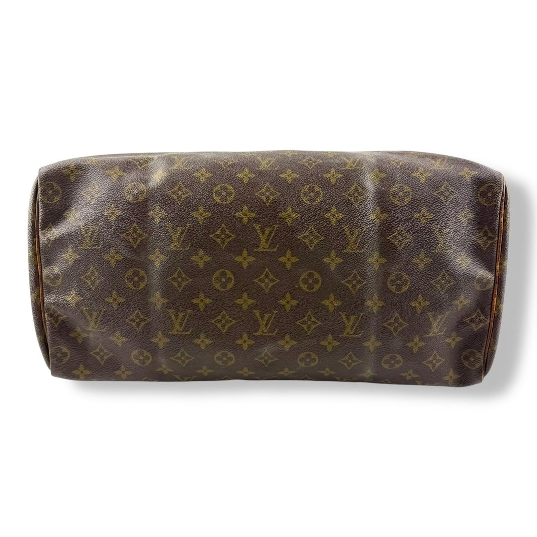 Louis Vuitton Vintage Brown Monogram Speedy 40 Handbag - Lux Central