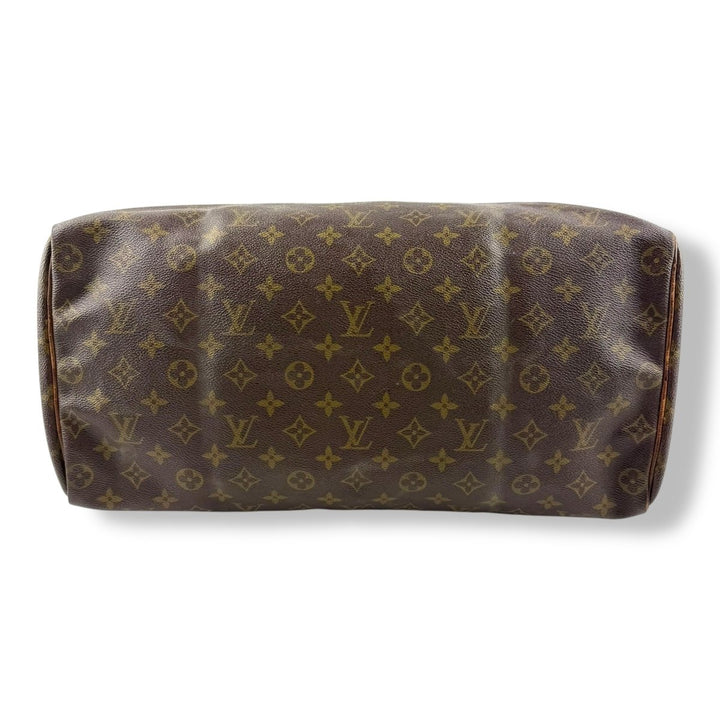Louis Vuitton Vintage Brown Monogram Speedy 40 Handbag - Lux Central