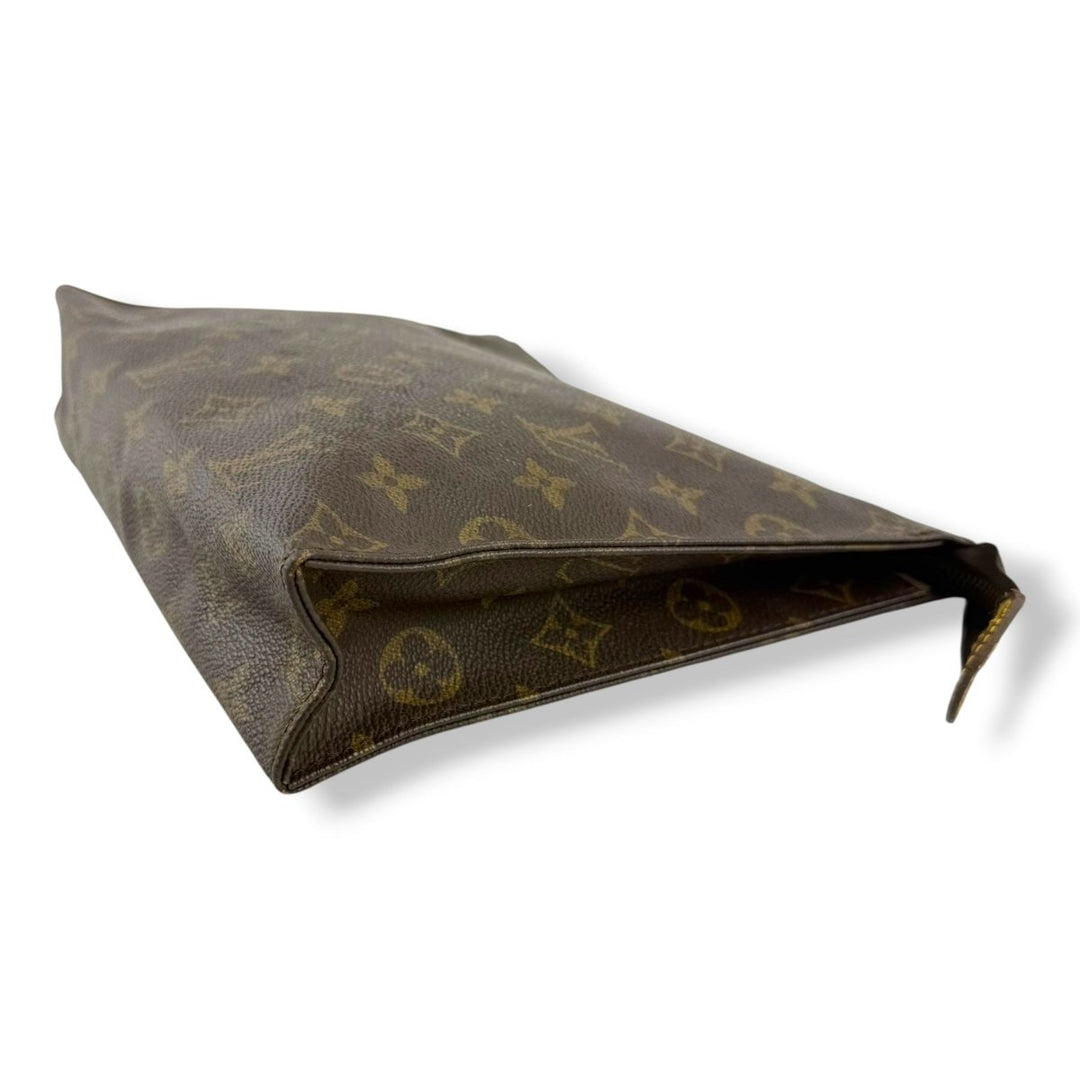 Louis Vuitton Vintage Brown Monogram Toiletry 26 Pouch - Lux Central