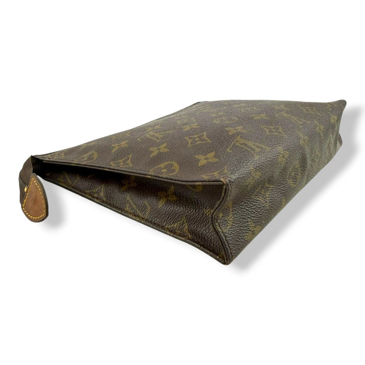 Louis Vuitton Vintage Brown Monogram Toiletry 26 Pouch - Lux Central