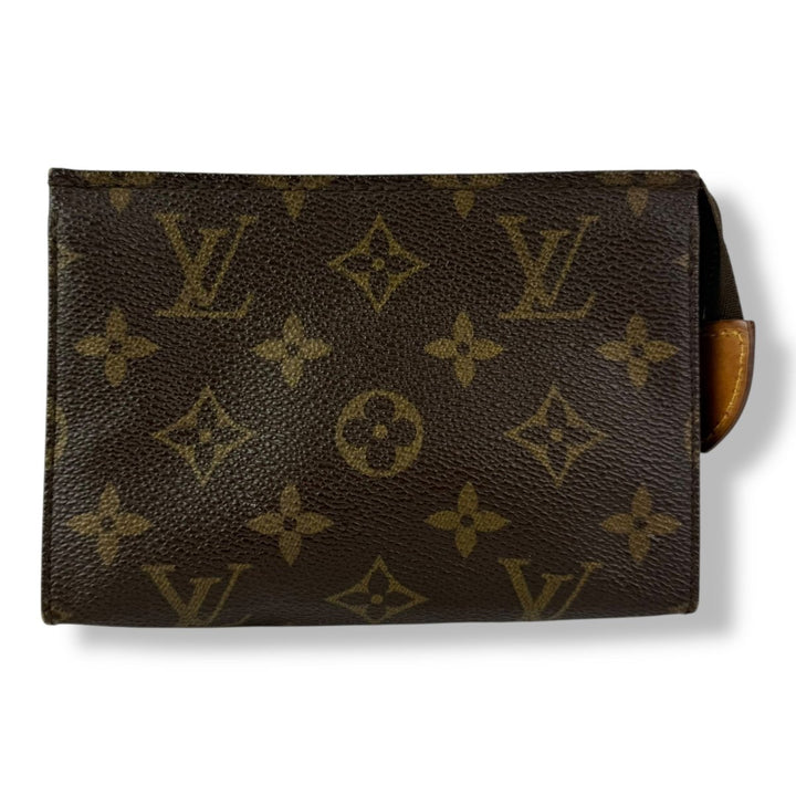 Louis Vuitton Vintage Brown Monogram Toiletry Pouch 15 Bag - Lux Central
