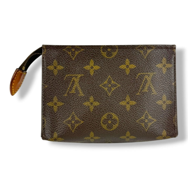 Louis Vuitton Vintage Brown Monogram Toiletry Pouch 15 Bag - Lux Central
