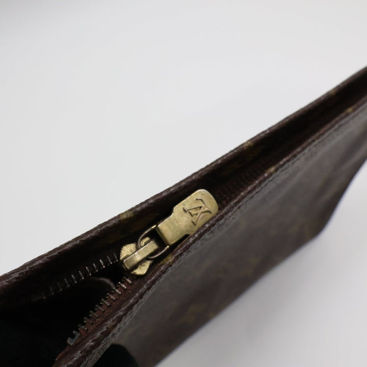 Louis Vuitton Vintage Brown Monogram Toiletry Pouch 19 Bag - Lux Central