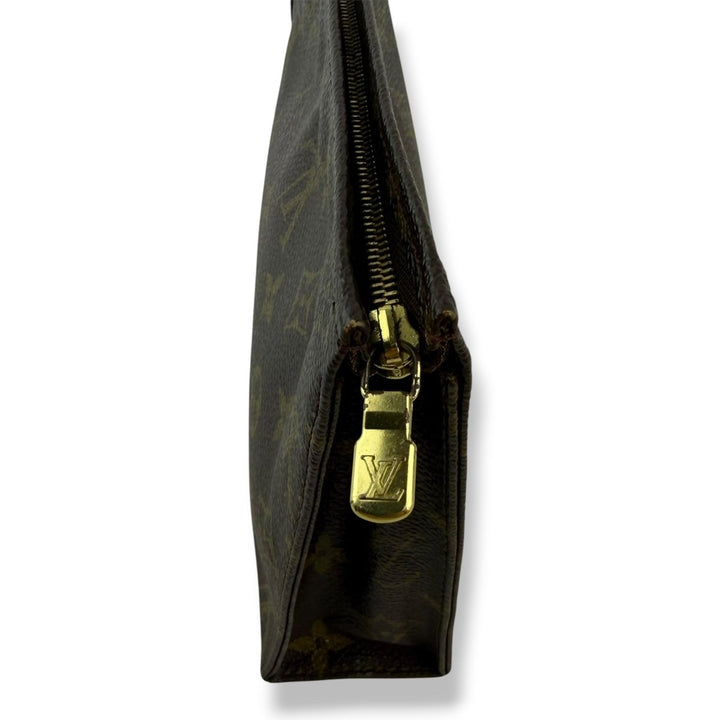 Louis Vuitton Vintage Brown Monogram Toiletry Pouch 19 Bag - Lux Central