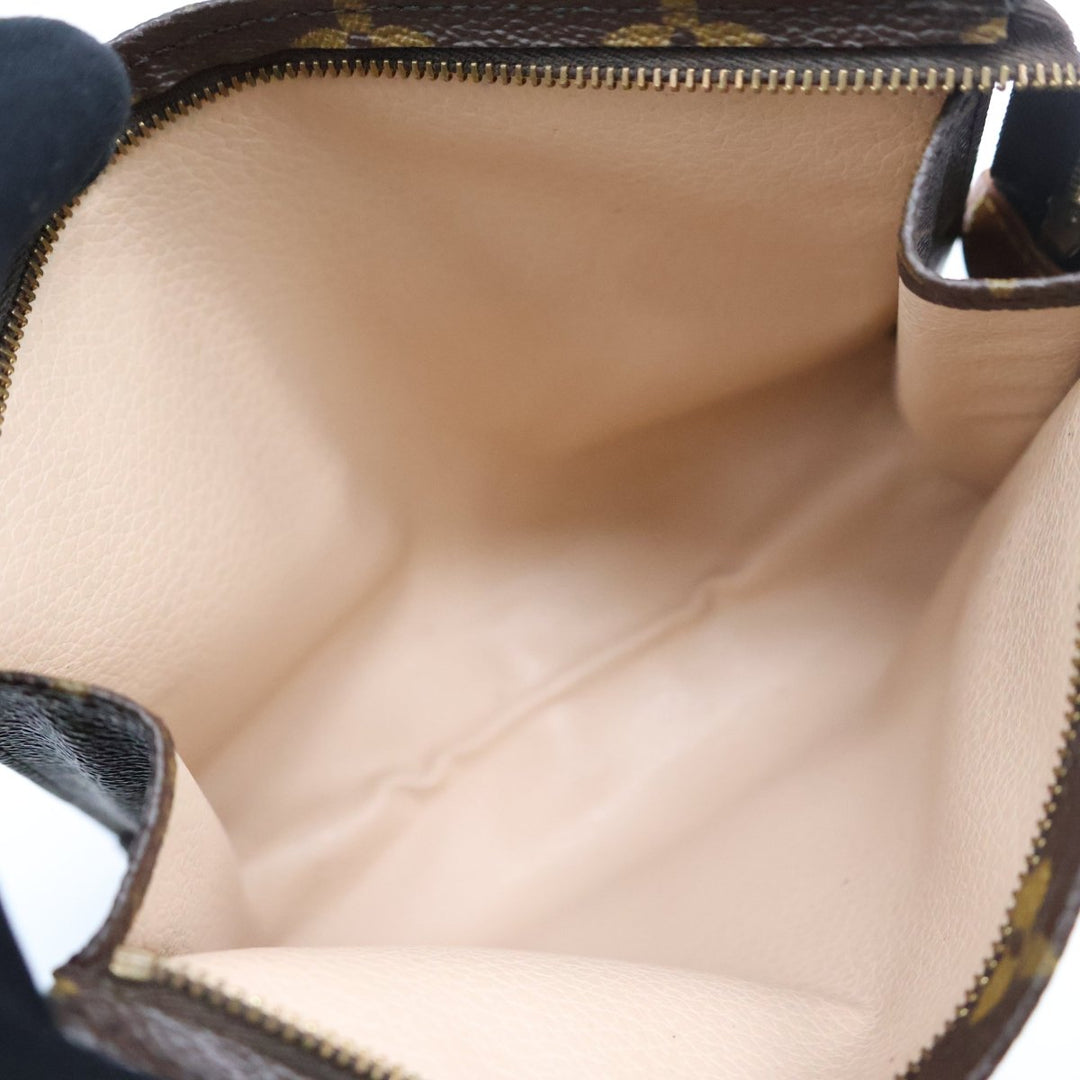 Louis Vuitton Vintage Brown Monogram Toiletry Pouch 19 Bag - Lux Central