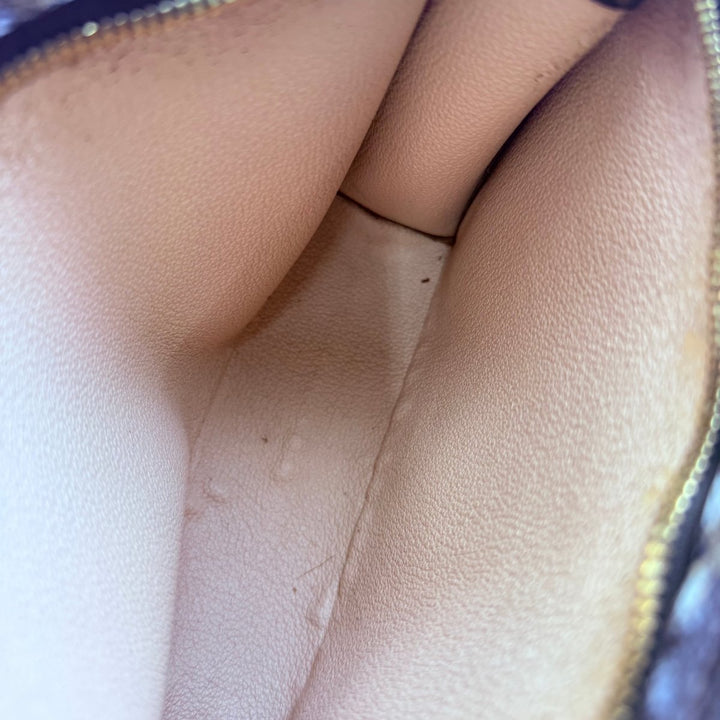 Louis Vuitton Vintage Brown Monogram Toiletry Pouch 19 Bag - Lux Central