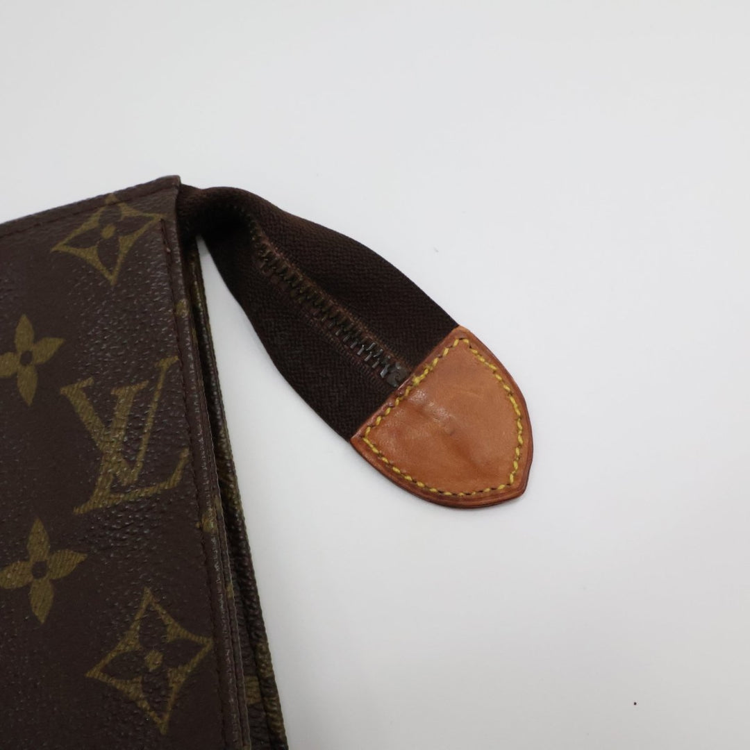 Louis Vuitton Vintage Brown Monogram Toiletry Pouch 19 Bag - Lux Central