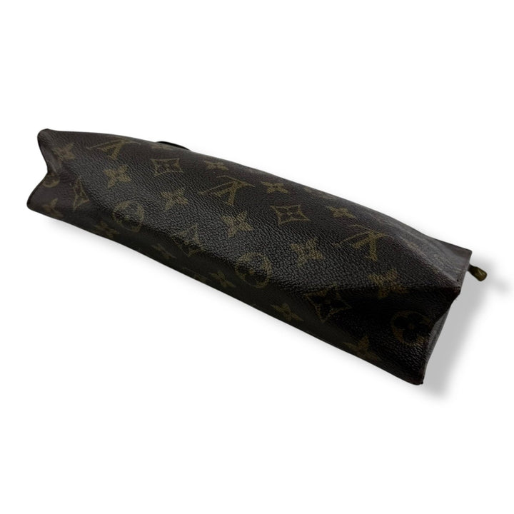 Louis Vuitton Vintage Brown Monogram Toiletry Pouch 26 Bag - Lux Central