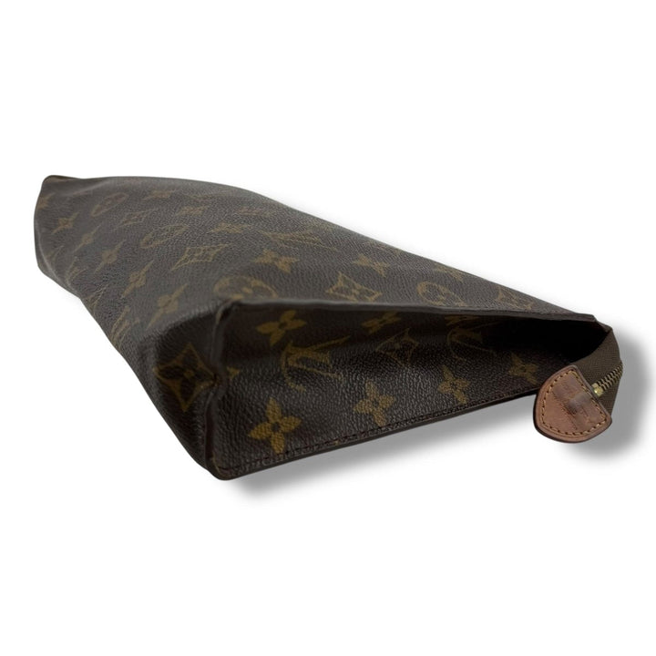 Louis Vuitton Vintage Brown Monogram Toiletry Pouch 26 Bag - Lux Central