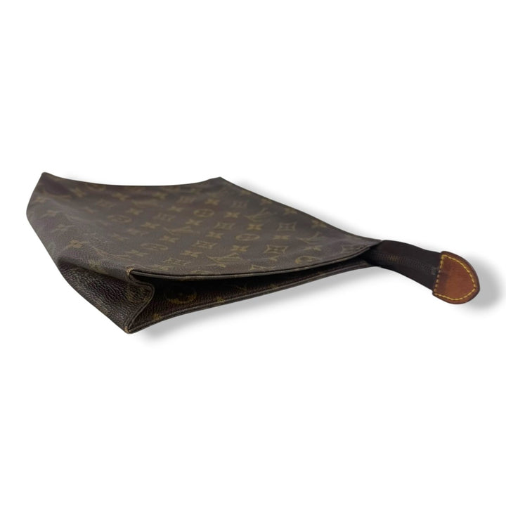 Louis Vuitton Vintage Brown Monogram Toiletry Pouch 26 Bag - Lux Central