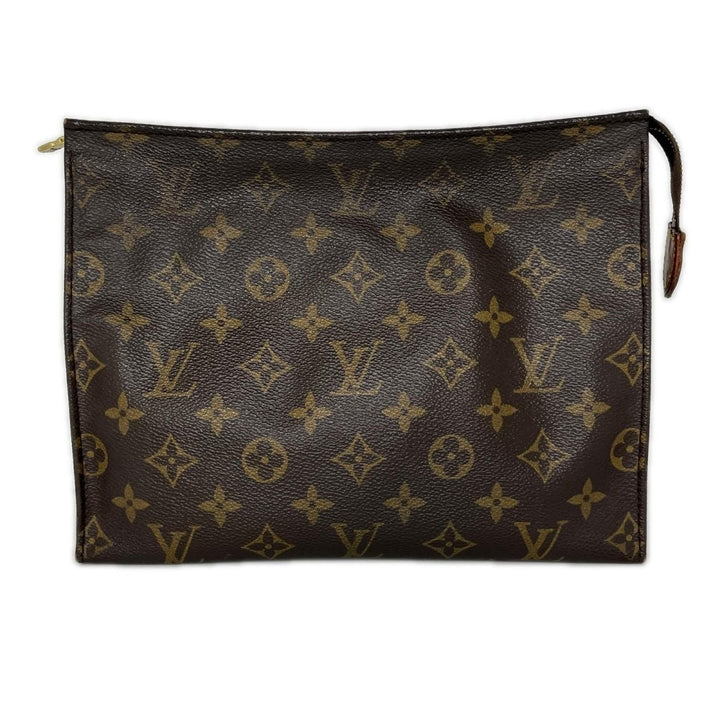 Louis Vuitton Vintage Brown Monogram Toiletry Pouch 26 Bag - Lux Central