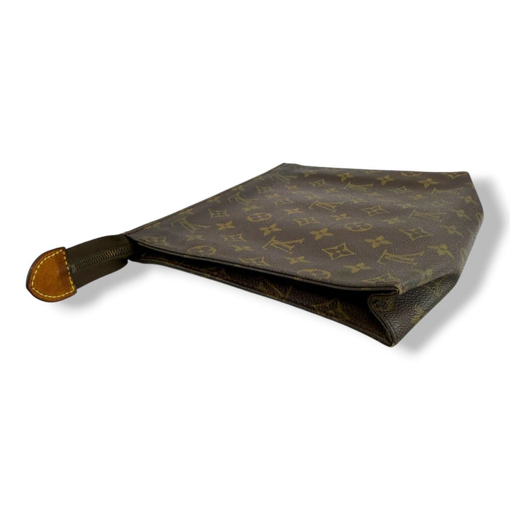 Louis Vuitton Vintage Brown Monogram Toiletry Pouch 26 Bag - Lux Central