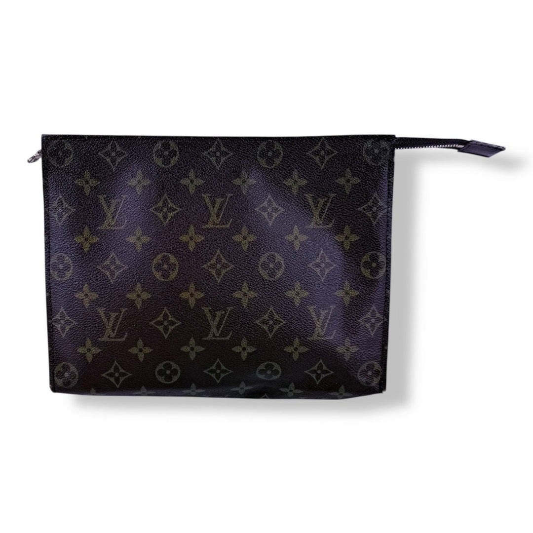 Louis Vuitton Vintage Brown Monogram Toiletry Pouch 26 Bag - Lux Central