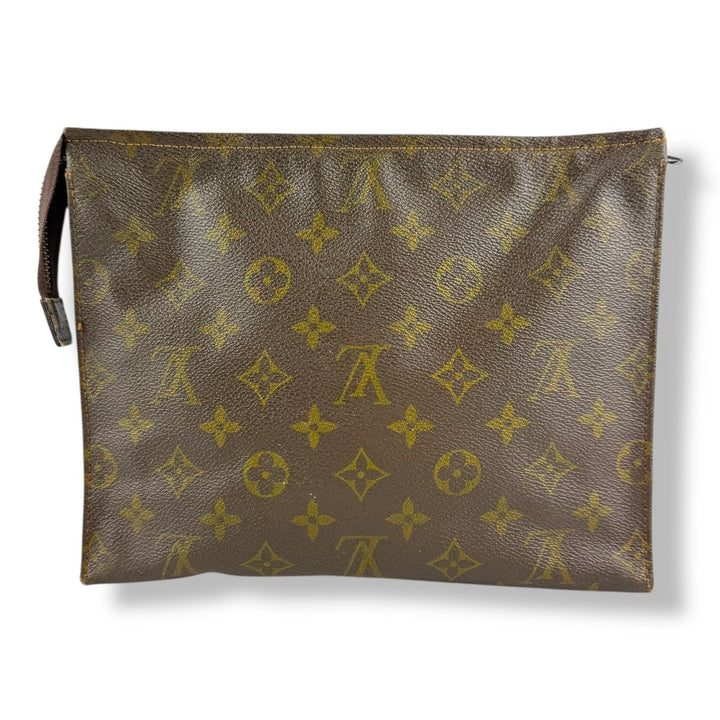 Louis Vuitton Vintage Brown Monogram Toiletry Pouch 26 Bag - Lux Central