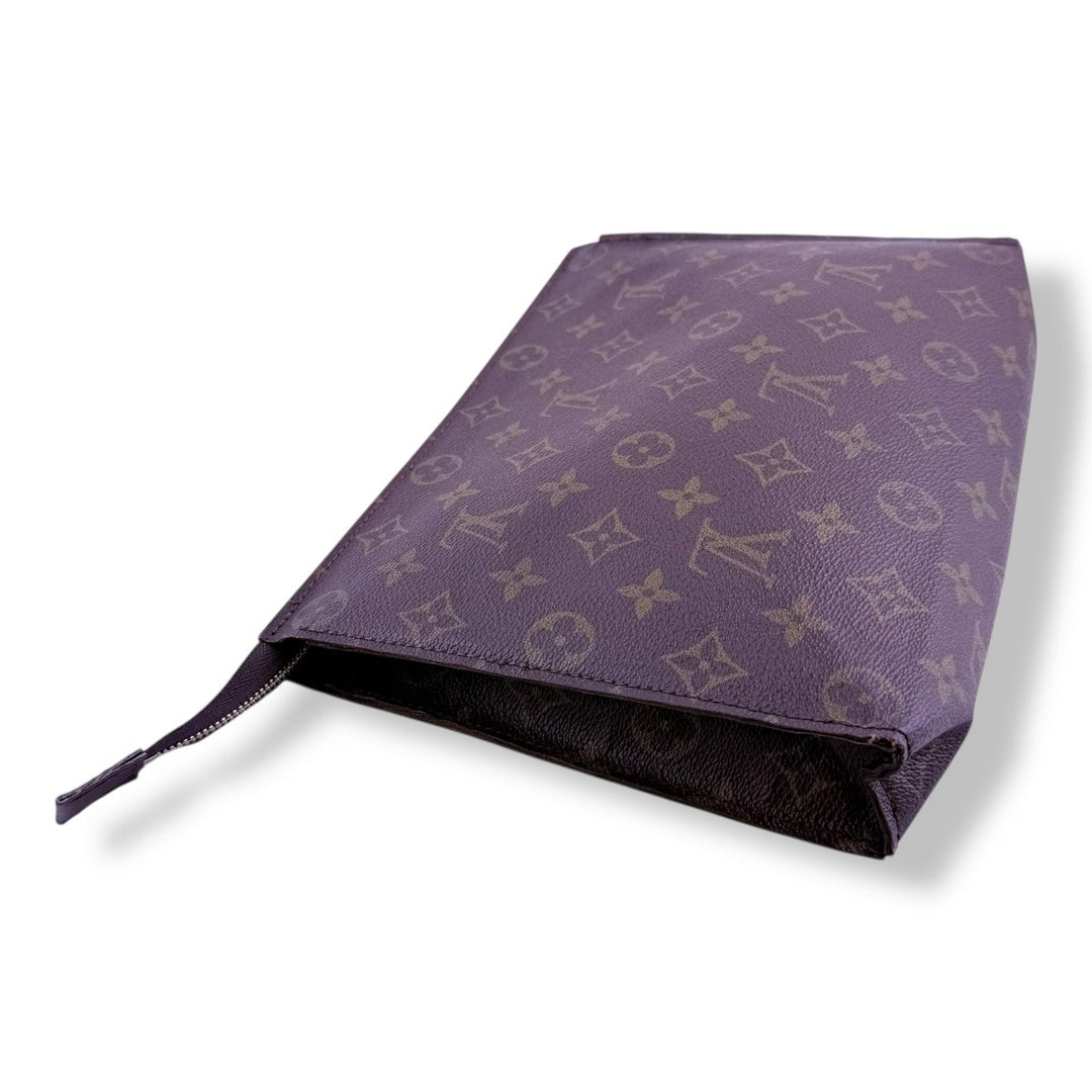 Louis Vuitton Vintage Brown Monogram Toiletry Pouch 26 Bag - Lux Central