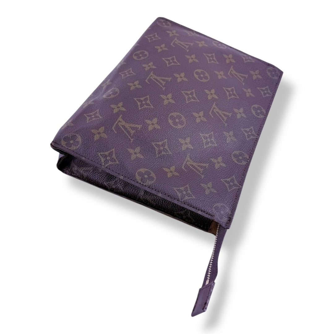 Louis Vuitton Vintage Brown Monogram Toiletry Pouch 26 Bag - Lux Central
