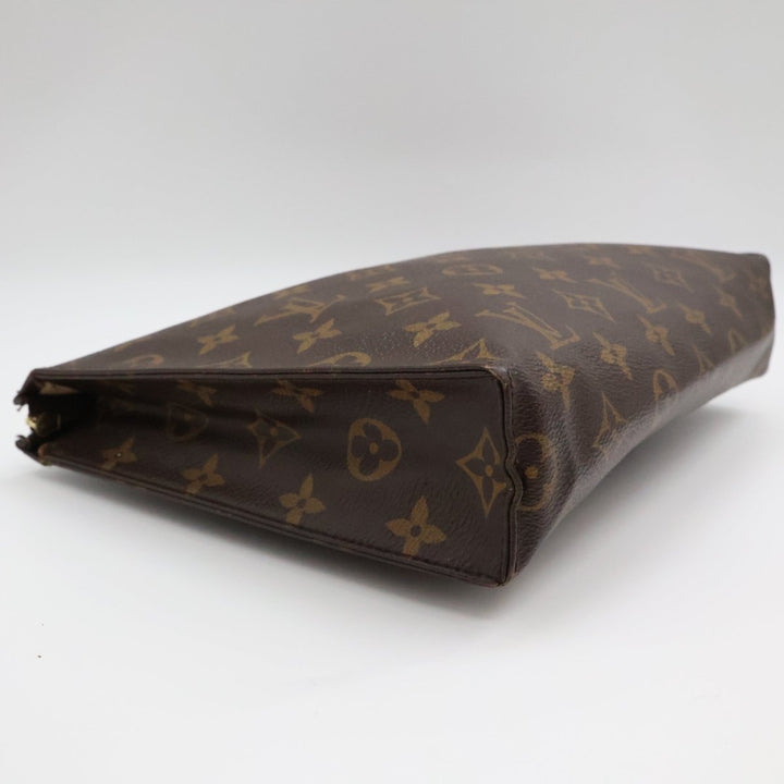 Louis Vuitton Vintage Brown Monogram Toiletry Pouch 26 Bag - Lux Central