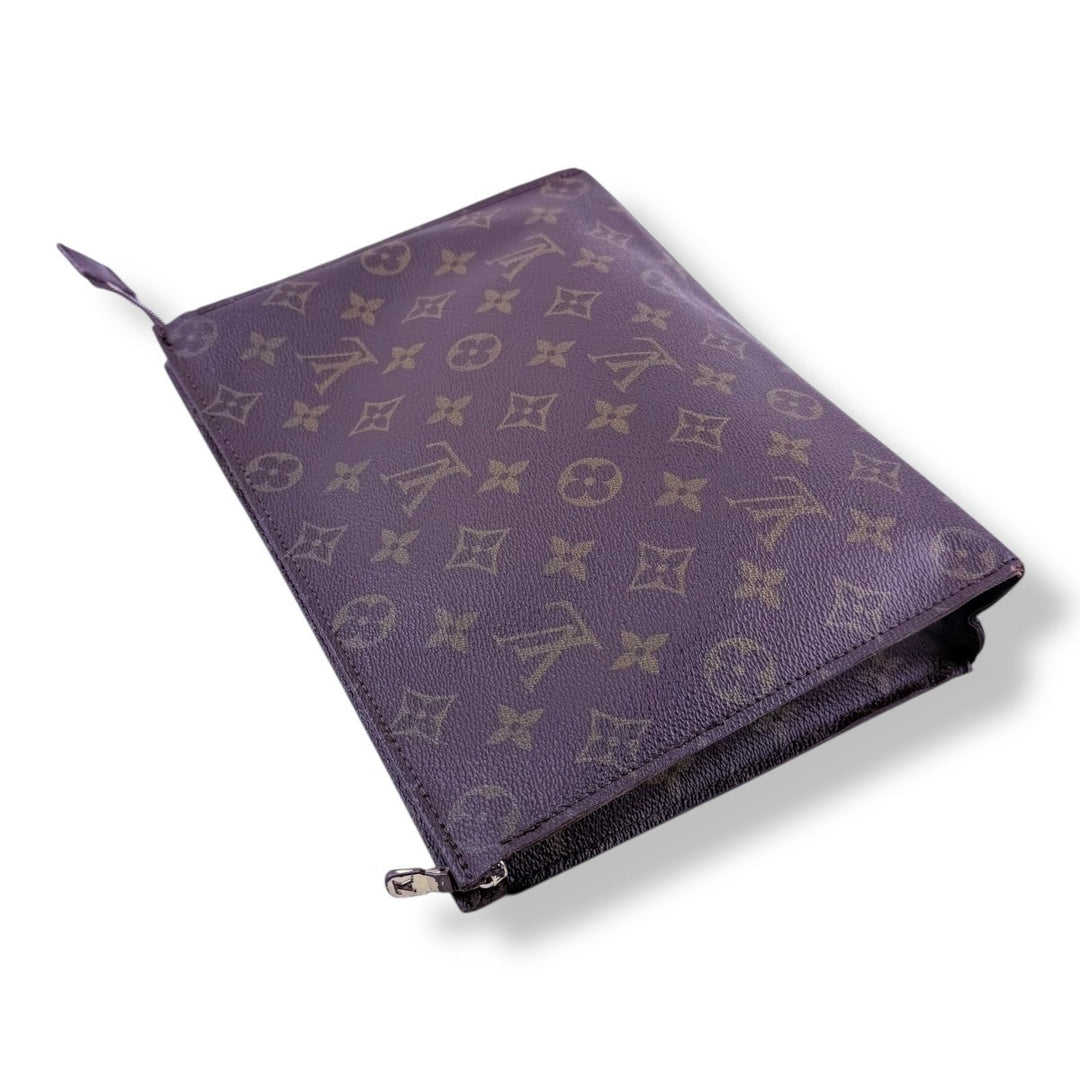 Louis Vuitton Vintage Brown Monogram Toiletry Pouch 26 Bag - Lux Central