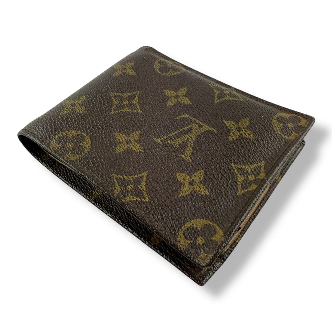 Louis Vuitton Vintage Brown Monogram Wallet - Lux Central