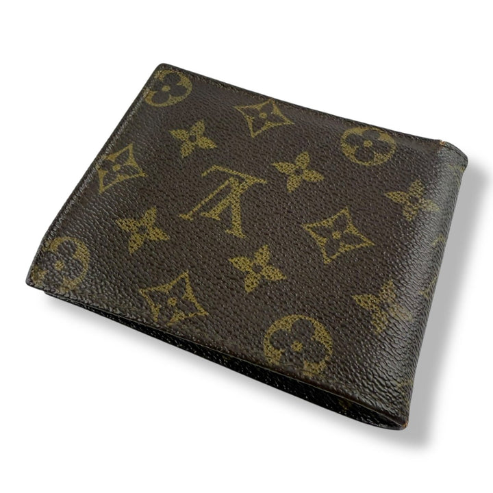 Louis Vuitton Vintage Brown Monogram Wallet - Lux Central