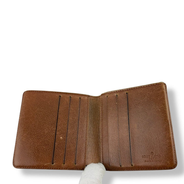 Louis Vuitton Vintage Brown Monogram Wallet - Lux Central