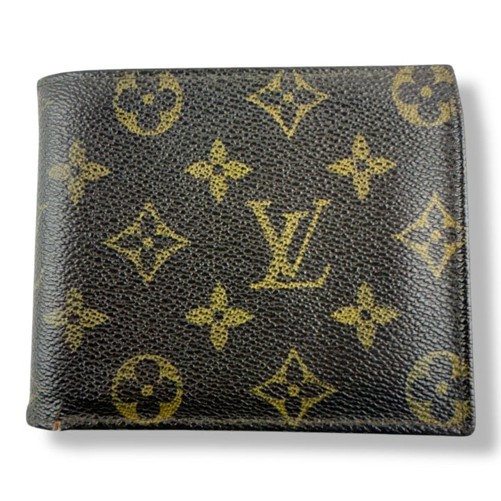 Louis Vuitton Vintage Brown Monogram Wallet - Lux Central