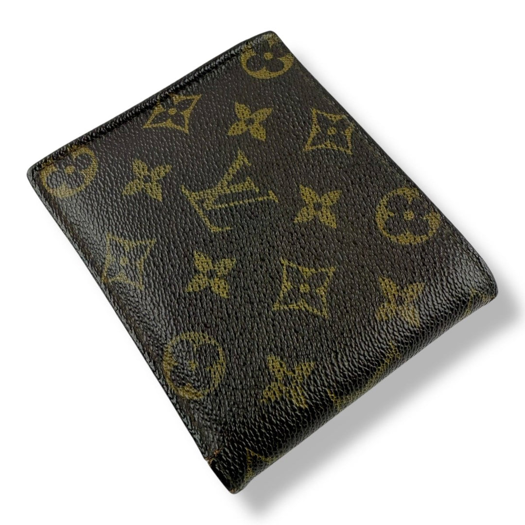 Louis Vuitton Vintage Brown Monogram Wallet - Lux Central