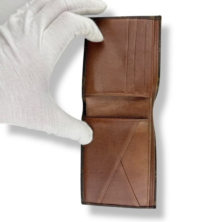 Louis Vuitton Vintage Brown Monogram Wallet - Lux Central