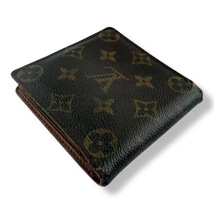 Louis Vuitton Vintage Brown Monogram Wallet - Lux Central